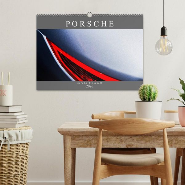 Produktbild: Porsche - pure Leidenschaft (Wandkalender 2026 DIN A3 quer), CALVENDO Monatskalender
