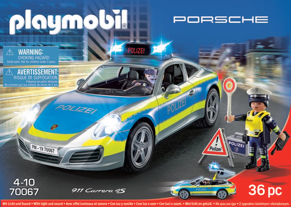 Produktbild: PLAYMOBIL&reg; 70067 Porsche 911 Carrera 4S Polizei