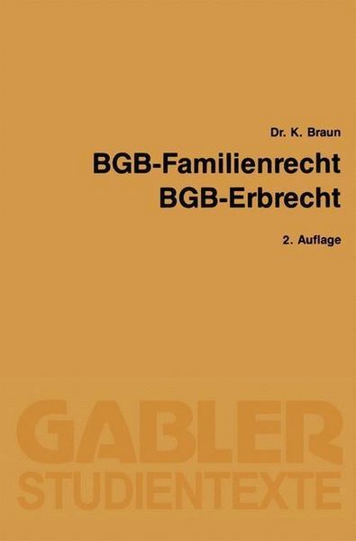 Produktbild: BGB - Familienrecht, BGB - Erbrecht