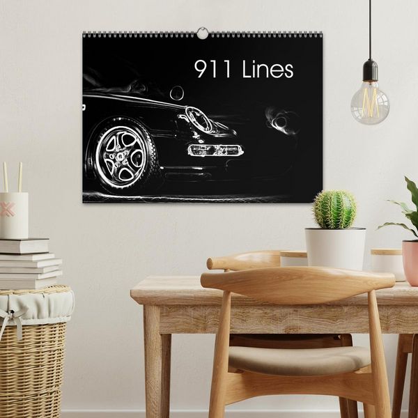 Produktbild: 911 Lines (Wall Calendar 2026 DIN A3 landscape), CALVENDO 12 Month Wall Calendar