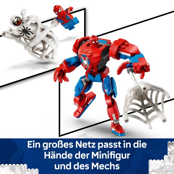 LEGO Marvel Spider-Man Mech vs. Anti-Venom - Superhelden Spielzeug 76308