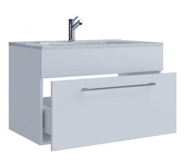 2-tlg. Waschplatz Waschtisch Badinos 1 Schublade