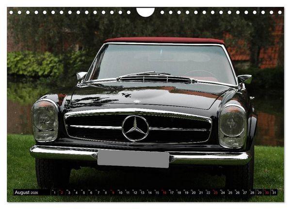 Produktbild: Mercedes Benz - Edle Sch&auml;tzchen (Wandkalender 2026 DIN A4 quer), CALVENDO Monatskalender