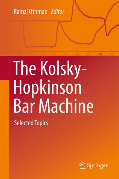 Produktbild: The Kolsky-Hopkinson Bar Machine