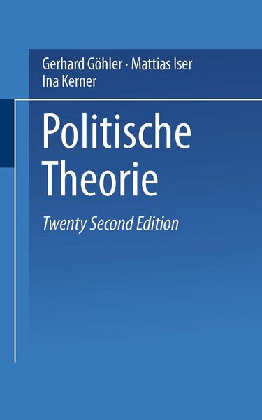 Produktbild: Politische Theorie