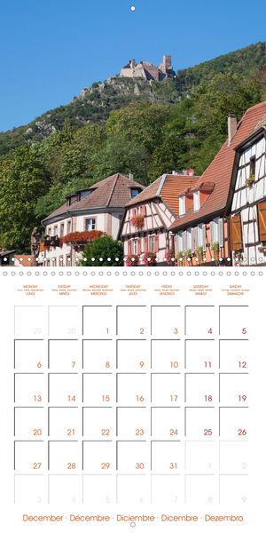 Produktbild: Wojciech, G: France Alsace - Charming Wine Region (Wall Cale