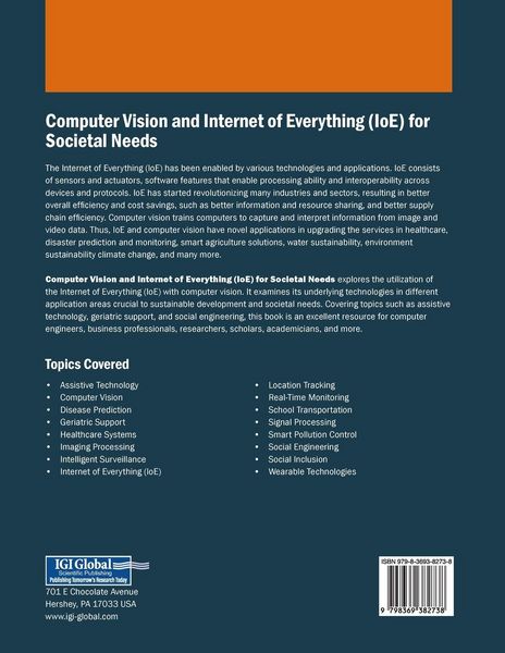 Produktbild: Computer Vision and Internet of Everything (IoE) for Societal Needs