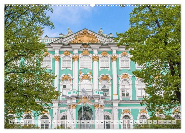 Produktbild: St. Petersburg - Historische Altstadt (hochwertiger Premium Wandkalender 2026 DIN A2 quer), Kunstdruck in Hochglanz