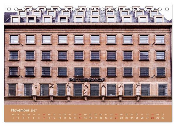 Produktbild: Leipzig - Vom Jugendstil zum Art Deco (Tischkalender 2027 DIN A5 quer), CALVENDO Monatskalender