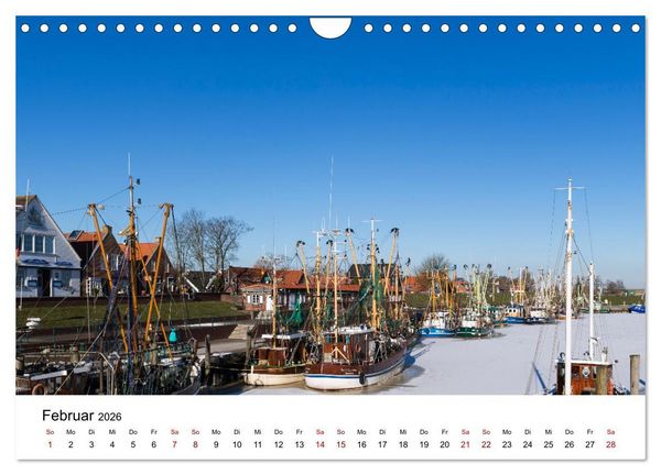 Produktbild: Ostfriesland - Ein Jahr in Bildern (Wandkalender 2026 DIN A4 quer), CALVENDO Monatskalender