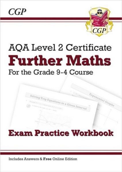 Produktbild: AQA Level 2 Certificate in Further Maths: Exam Practice Workbook (includes Answers)