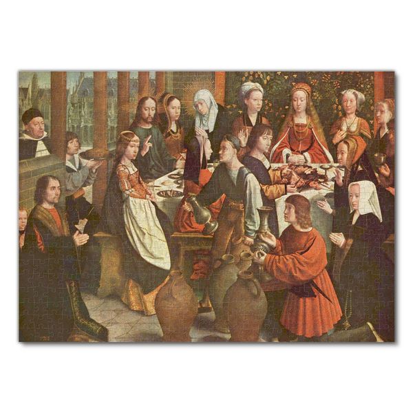 Produktbild: Lais Puzzle Gerard David - Hochzeit zu Kana 500 Teile
