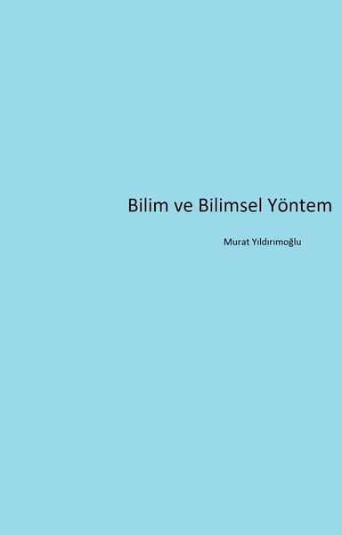 Produktbild: Bilim ve Bilimsel Y&ouml;ntem