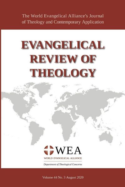 Produktbild: Evangelical Review of Theology, Volume 44, Number 3, August 2020