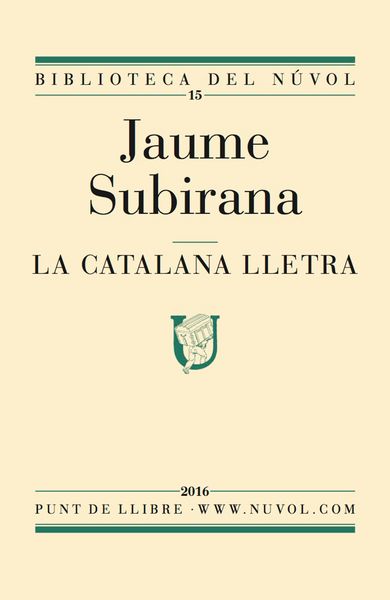 Produktbild: La catalana lletra