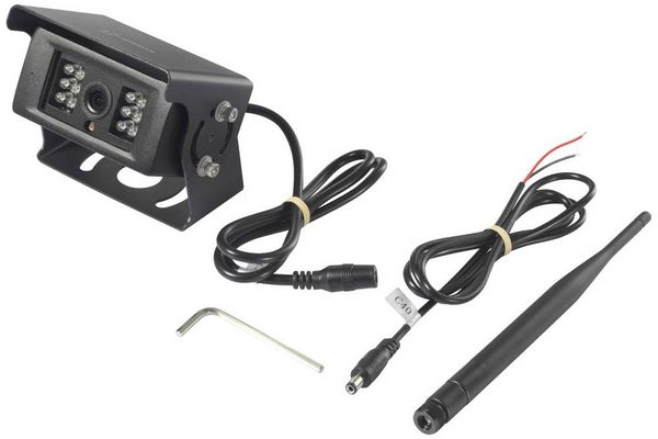 Produktbild: Renkforce RV2,4Cam Funk-R&uuml;ckfahrkamera Schraubmontage Schwarz