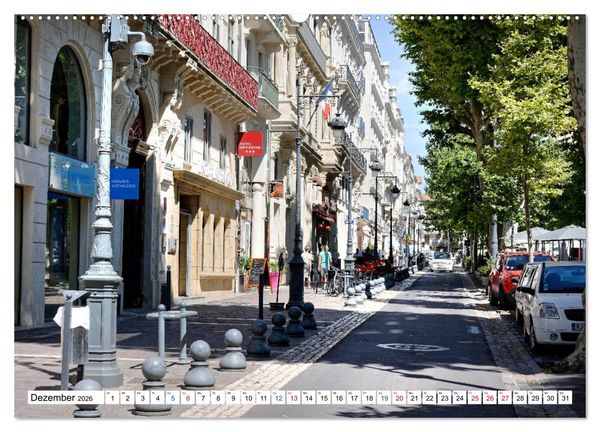 Produktbild: Frankreichs gro&szlig;e St&auml;dte - B&eacute;ziers (hochwertiger Premium Wandkalender 2026 DIN A2 quer), Kunstdruck in Hochglanz