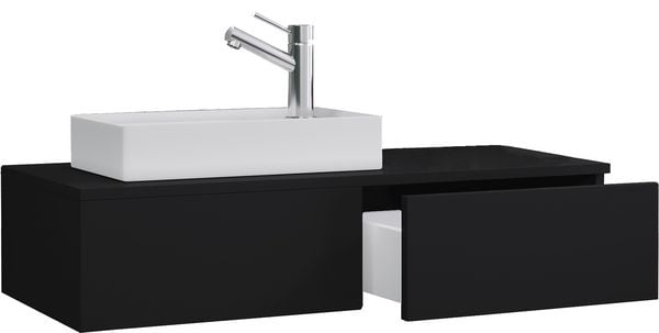 Produktbild: 2-tlg. G&auml;ste WC Waschplatz Waschtisch schmal Gudas