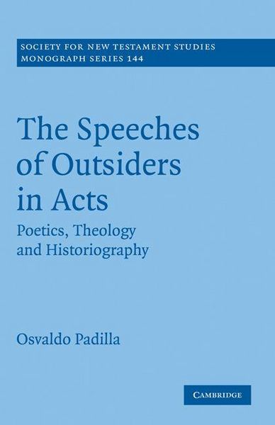 Produktbild: The Speeches of Outsiders in Acts