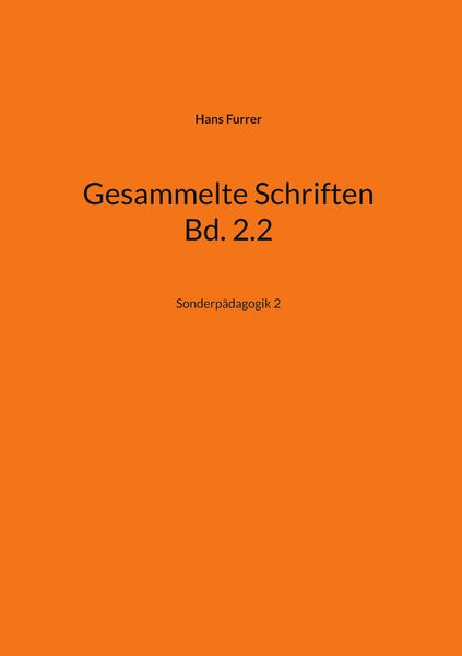 Produktbild: Gesammelte Schriften Bd. 2.2