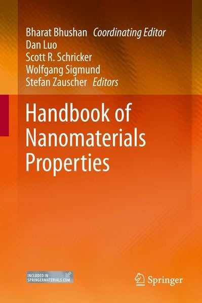 Produktbild: Handbook of Nanomaterials Properties