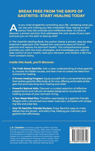 Produktbild: The Gastritis Healing Book