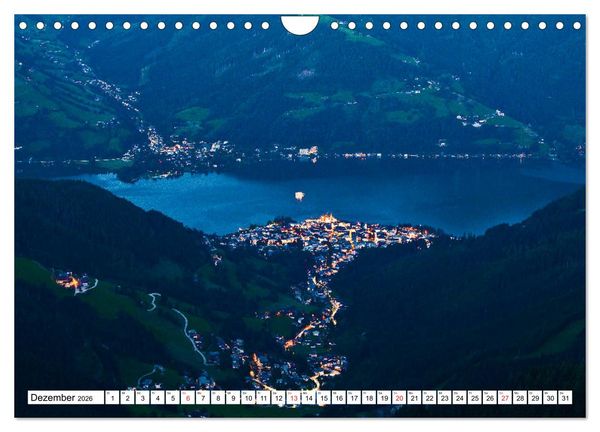 Produktbild: Der Zeller See im sch&ouml;nen Salzburger Land (Wandkalender 2026 DIN A4 quer), CALVENDO Monatskalender