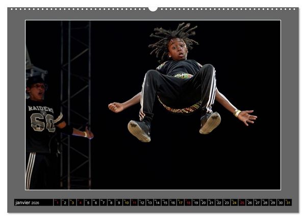 Produktbild: Break Dance et Hip-Hop (Calendrier mural 2026 DIN A2 vertical) calendrier de bureau