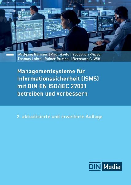 Produktbild: Managementsysteme f&uuml;r Informationssicherheit (ISMS) mit DIN EN ISO/IEC 27001 betreiben und verbessern