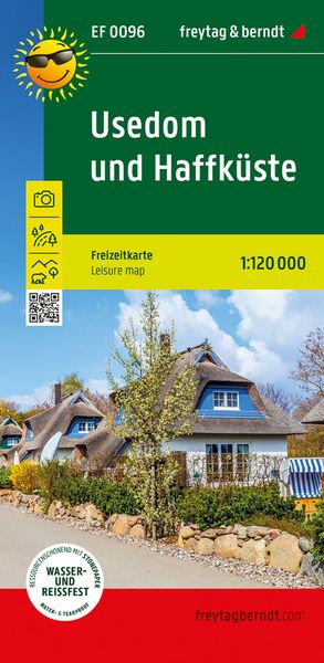 Freytag & berndt Freizeitkarte Usedom und Haffküste 1:120.000, Sonstige von , KOMPASS freytag und berndt, 9783707922752