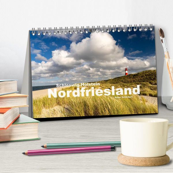 Produktbild: Schleswig-Holstein - Nordfriesland (Tischkalender 2026 DIN A5 quer), CALVENDO Monatskalender