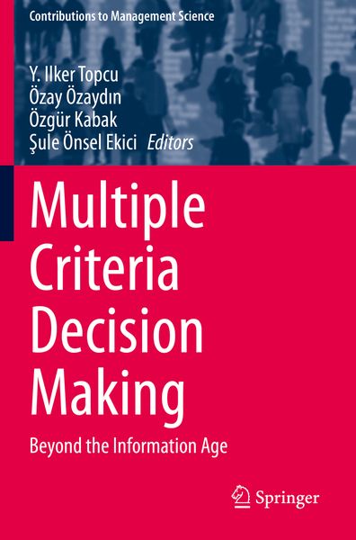 Produktbild: Multiple Criteria Decision Making