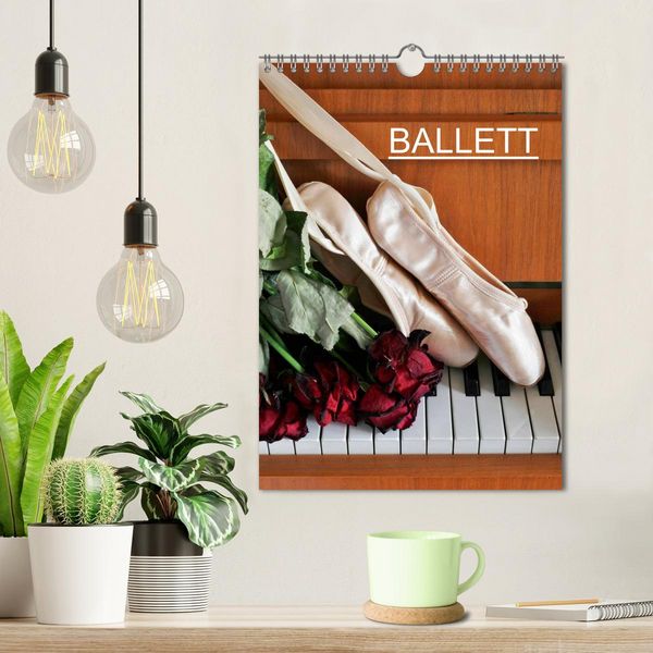Produktbild: Ballett (CH-Version) (Wandkalender 2026 DIN A4 hoch), CALVENDO Monatskalender