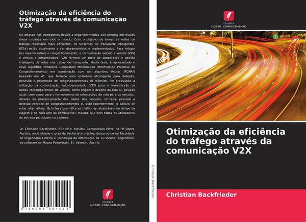 Produktbild: Otimiza&ccedil;&atilde;o da efici&ecirc;ncia do tr&aacute;fego atrav&eacute;s da comunica&ccedil;&atilde;o V2X