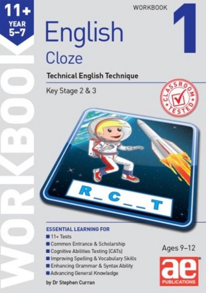 Produktbild: 11+ English Year 5-7 Cloze Workbook 1