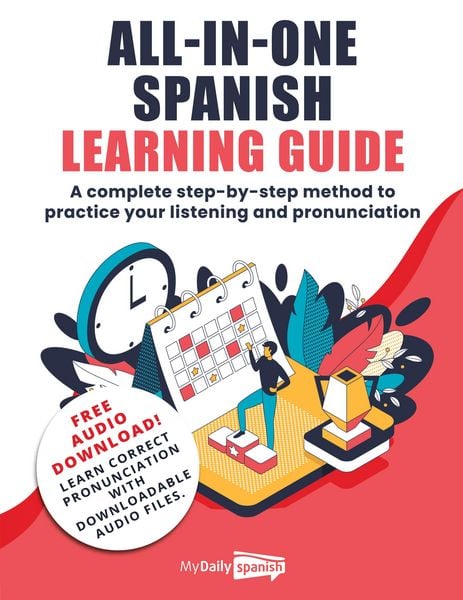 Produktbild: All-In-One Spanish Learning Guide