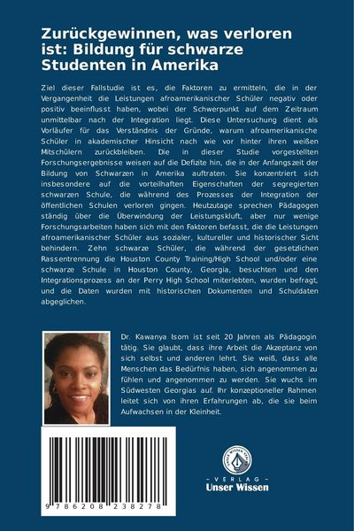Produktbild: Zur&uuml;ckgewinnen, was verloren ist: Bildung f&uuml;r schwarze Studenten in Amerika