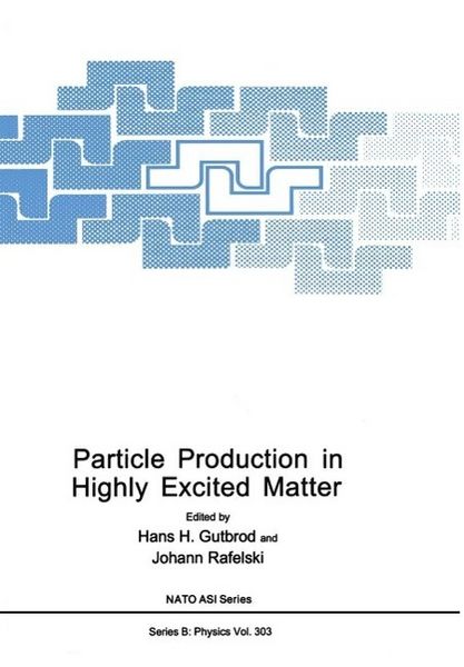 Produktbild: Particle Production in Highly Excited Matter