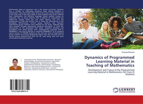 Produktbild: Dynamics of Programmed Learning Material in Teaching of Mathematics