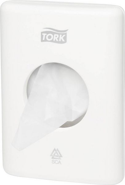Produktbild: TORK 566000 Hygienebeutel-Spender Wei&szlig; 1St.