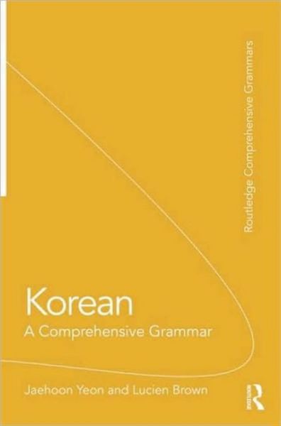Produktbild: Yeon, J: Korean: A Comprehensive Grammar