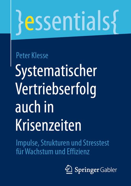 Produktbild: Systematischer Vertriebserfolg auch in Krisenzeiten