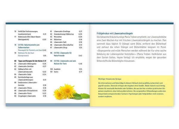 Produktbild: L&ouml;wenzahn &ndash; Wunderkraut f&uuml;r Resilienz und Lebenskraft. H&ouml;rbuch