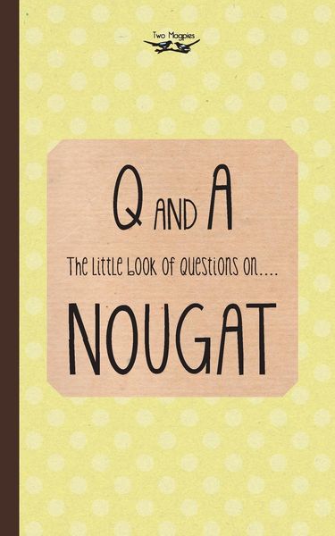 Produktbild: The Little Book of Questions on Nougat