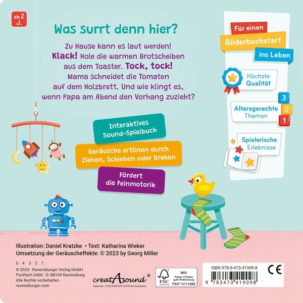 Produktbild: Spielen, h&ouml;ren, staunen - Zuhause