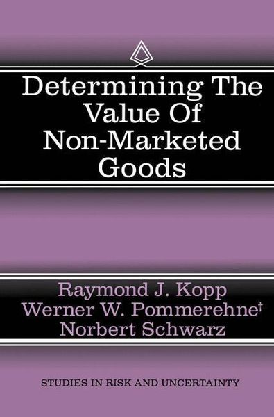Produktbild: Determining the Value of Non-Marketed Goods