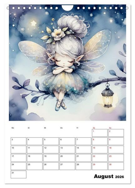 Produktbild: Schlummernde Magie (Wandkalender 2026 DIN A4 hoch), CALVENDO Monatskalender