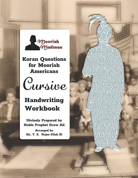 Produktbild: Koran Questions for Moorish Americans Cursive Handwriting Workbook