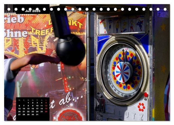 Produktbild: Kirmesrummel (Tischkalender 2026 DIN A5 quer), CALVENDO Monatskalender