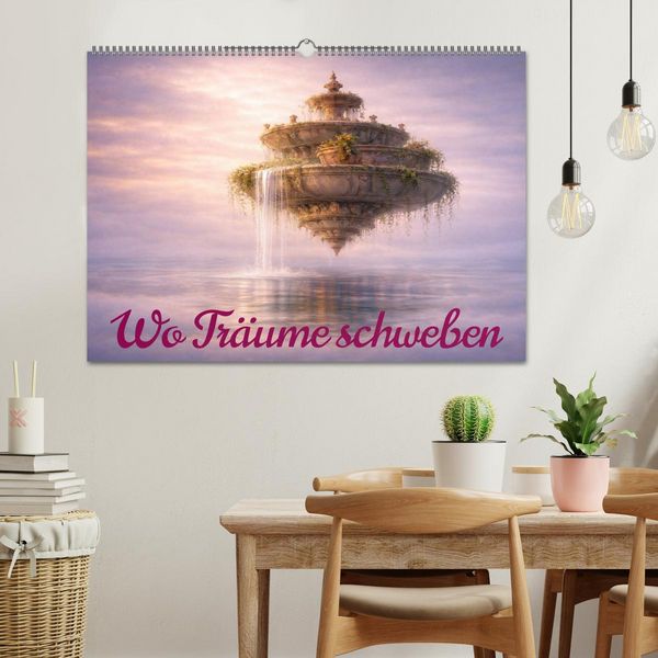 Produktbild: Wo Träume schweben (Wandkalender 2027 DIN A2 quer), CALVENDO Monatskalender